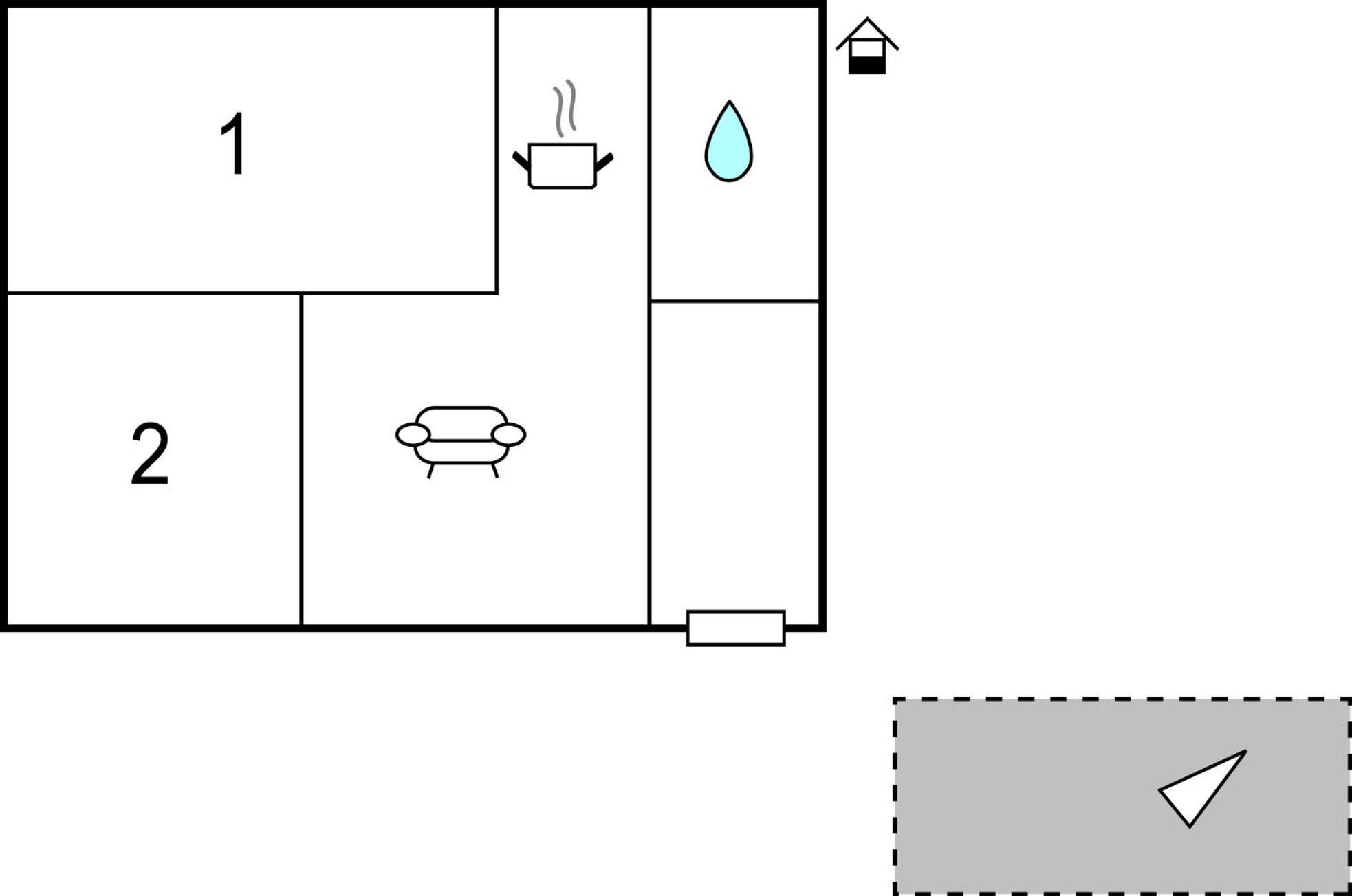 2 Bedroom Cozy Home In Bosiljevo 외부 사진